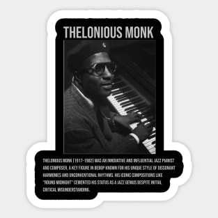 Thelonious Monk Sticker